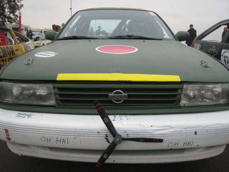 Illustration for article titled 24 Hours Of LeMons Arse Freeze-A-Palooza Über Gallery: Awesome Datsuns, Driven Nissans